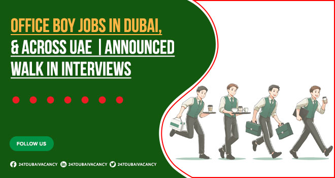 Office Boy jobs in Dubai