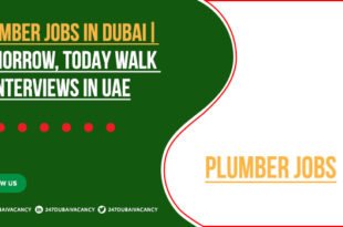 Plumber Jobs in Dubai