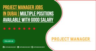 Project Manager Jobs in Dubai