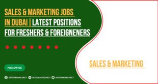 Sales & Marketing Jobs in Dubai